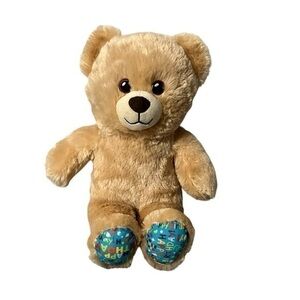 Build A Bear Brown Teddy Happy  Birthday Bear Plush Stuffed Animal BAB